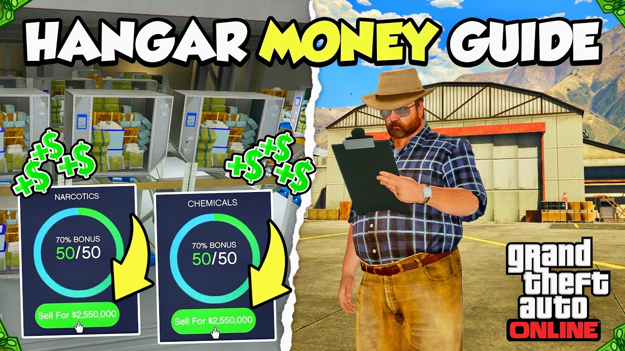 GTA 5 Online ULTIMATE SOLO Hangar Money Guide! ($3,740,000 Every 4 HOURS)