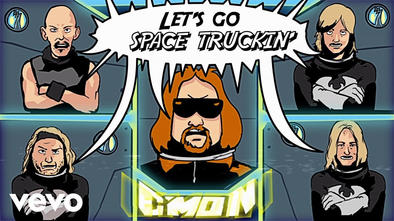 Ace Frehley - Space Truckin’ (Official Music Video)