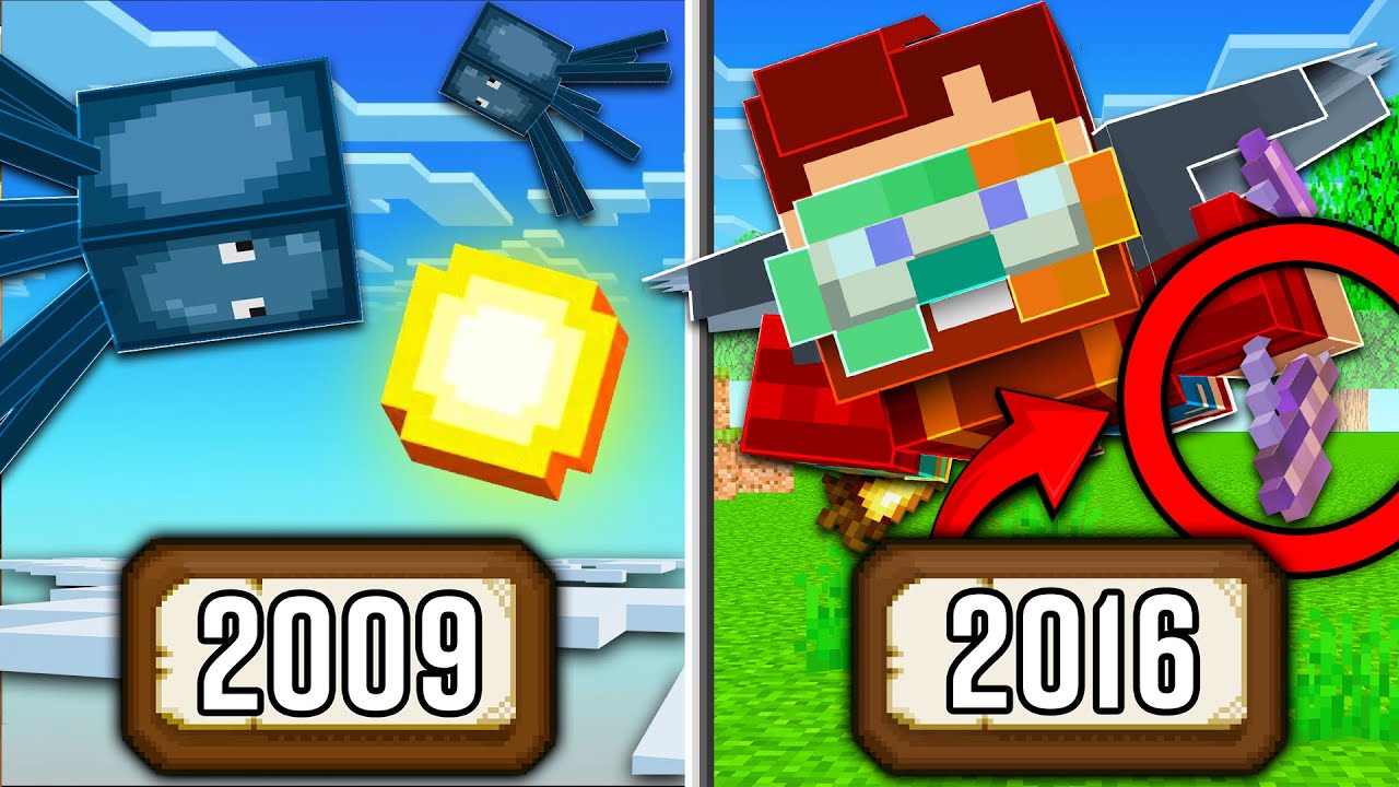 Historia BAGÓW w Minecraft z 2009 po 2016 | Część pierwsza