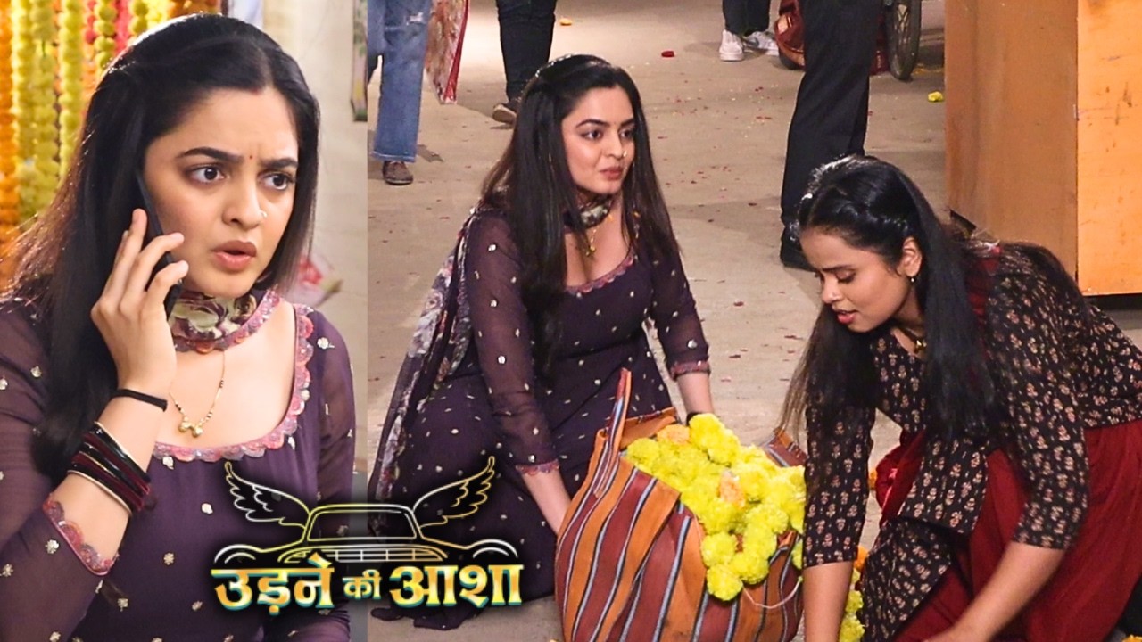 Udne Ki Aasha | Today Episode | Sailee Nandini को फुलो का काम देख हुई हैरान | On Location