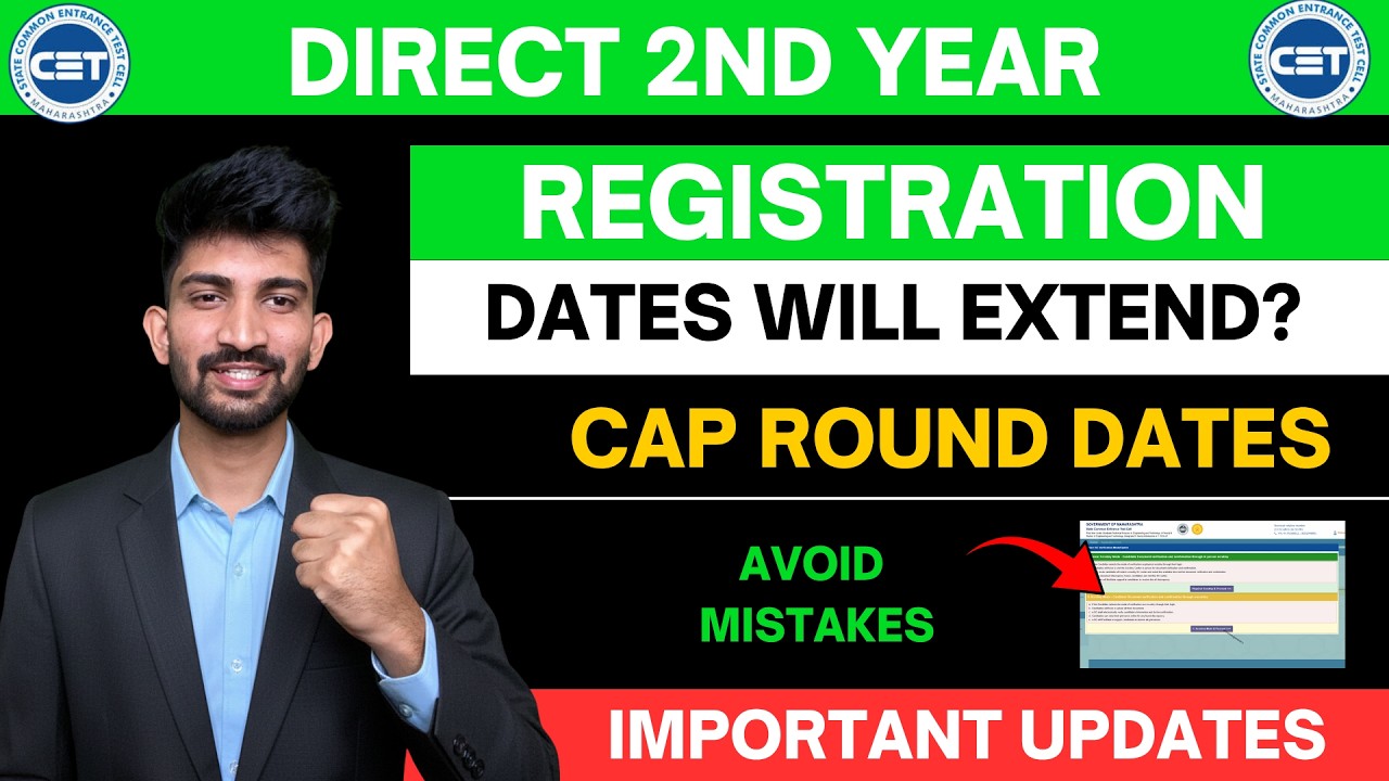 DSE CAP Registration Dates Extend Hogi ? | Dse Admission Process 2026