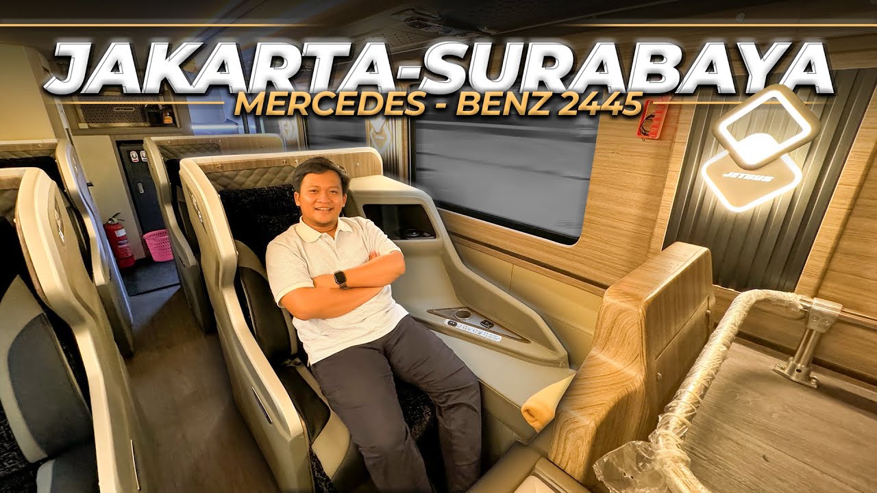 SINAR JAYA SEMEWAH INI ‼️ Naik Double Decker Terbaru Mercy 2445 Jakarta - Surabaya #1