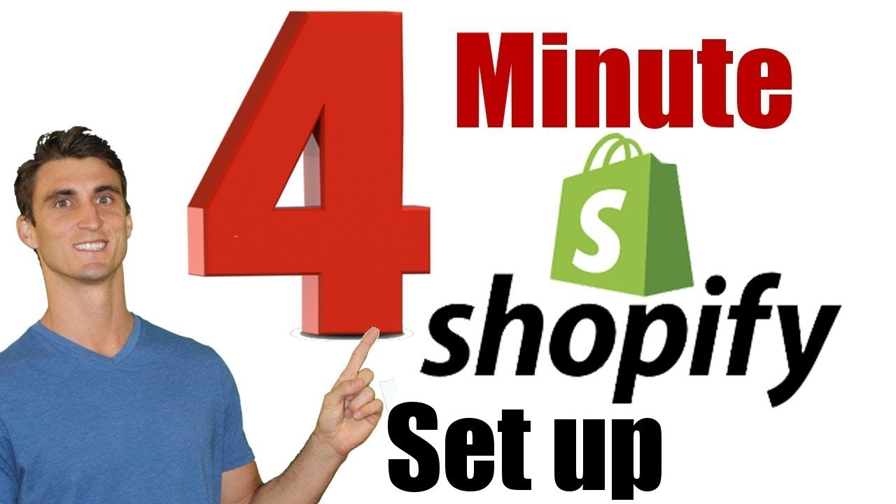 4-Minute Shopify Setup - How to Set Up an Online Store Fast