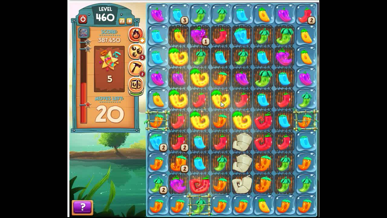 Pepper Panic Saga Level 460 No Boosters , ENDING level