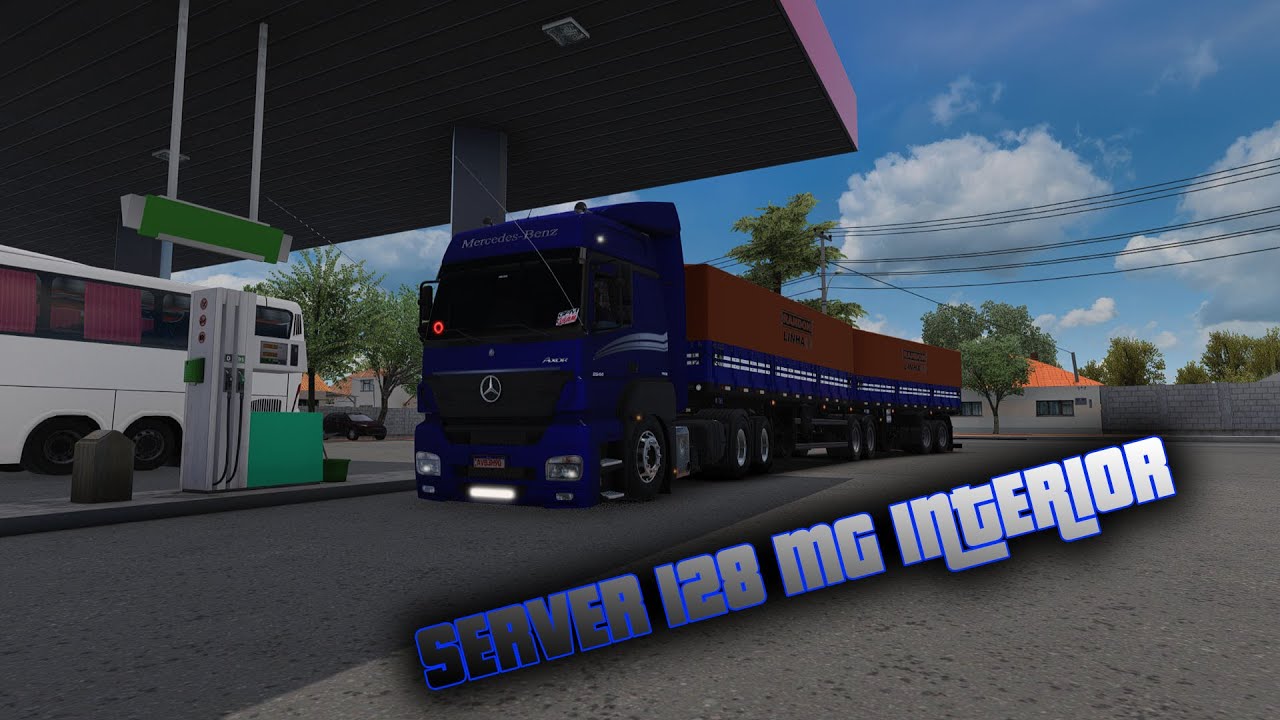 🛑ETS2 1.57 -PRESSÃO NO MB MAPA MG INTERIOR🛑 LOGITECH G920 #ets2