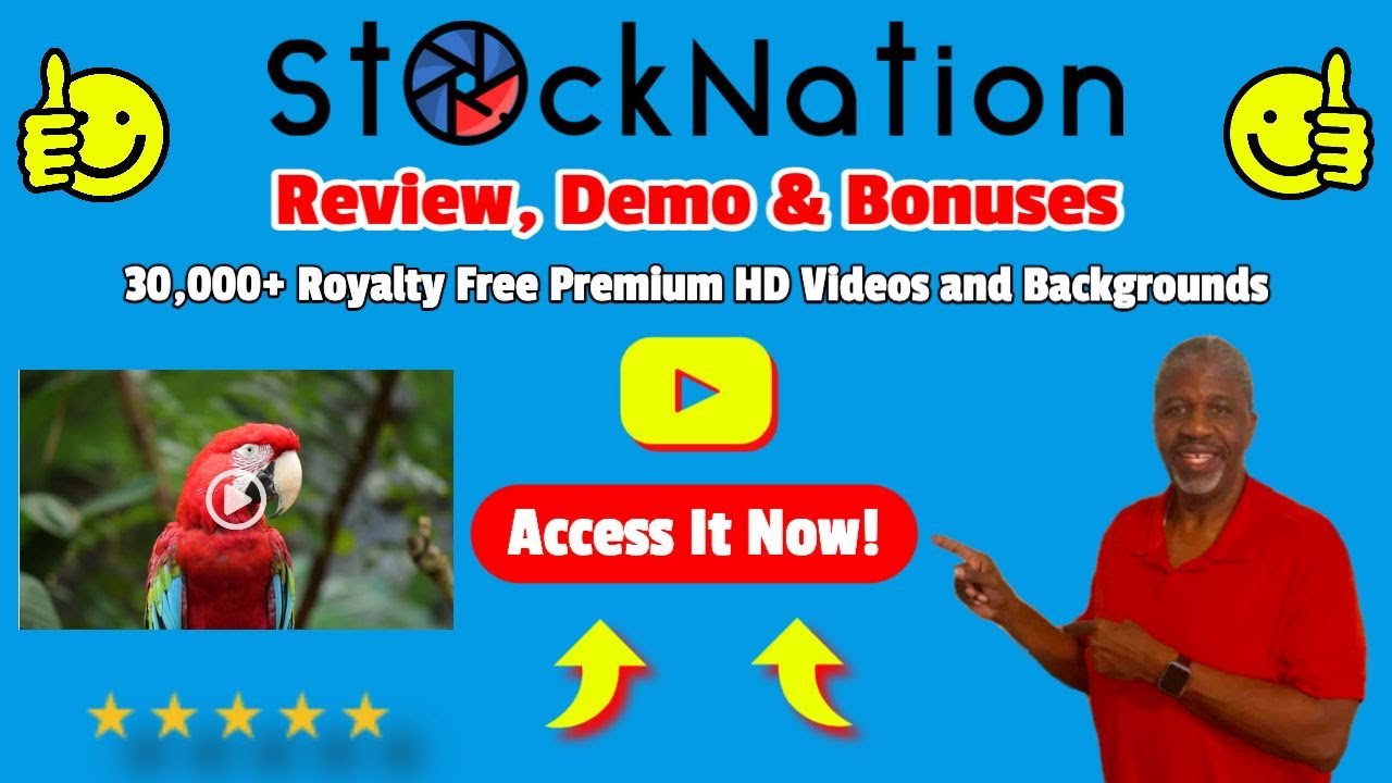 StockNation 3.0 Review ⭐ Demo👷🏽&zwj;♀️BONUSES 🎁30,000+ Premium HD Videos and MORE!🔥