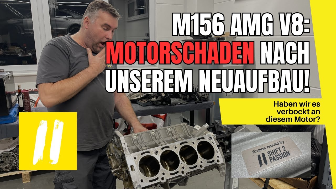 M156 AMG V8 mit massivem Schaden...was ist da schief gelaufen?