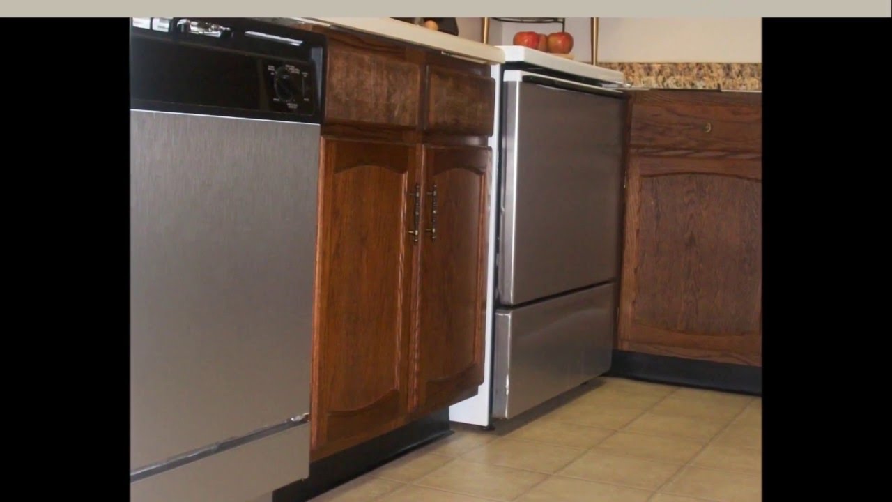 NOT GRANDMA'S CONTACT PAPER Faux Granite and Faux Stainless Steel