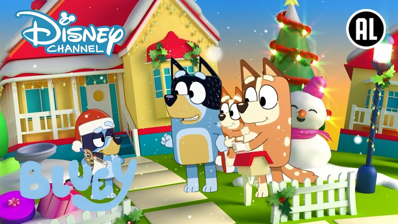 Kerst Koekjes Bakken | Bluey | Disney Channel NL