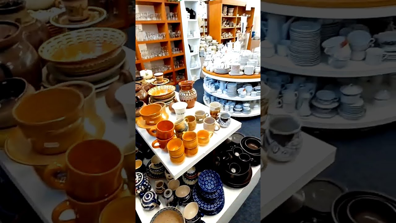 Идём в большой секонд хенд в Германии с посудой,мебелью и одеждой 👍 ЧАСТЬ 1