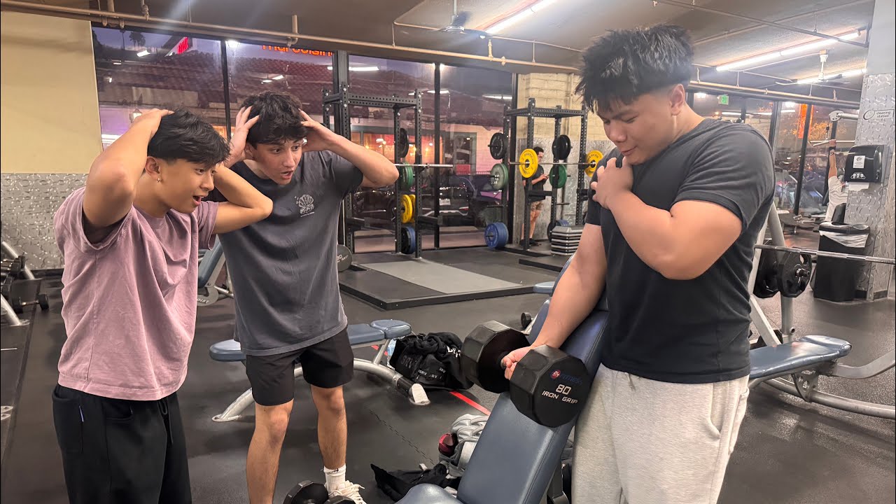 Highschool SOPHOMORE ATTEMPTS 385  BENCH | Road to 405 day 4