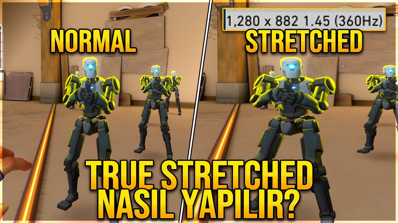 RAKİP BÜYÜYOR? VALORANT TRUE STRETCHED NASIL YAPILIR? (Programsız)