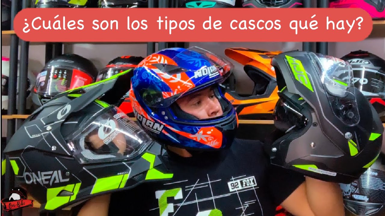 Cuales son los tipos de cascos que existen, aquí te los presento I Ovi Bike