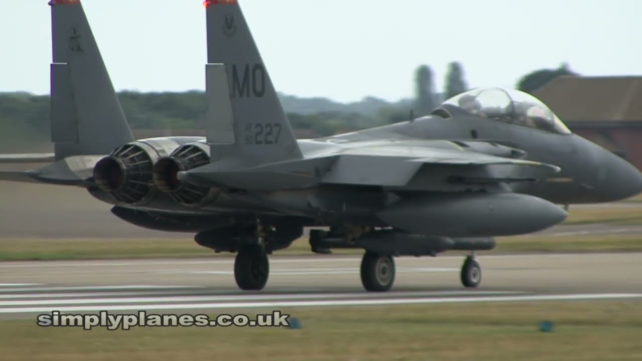 Mountain Home F 15E's at Mildenhall