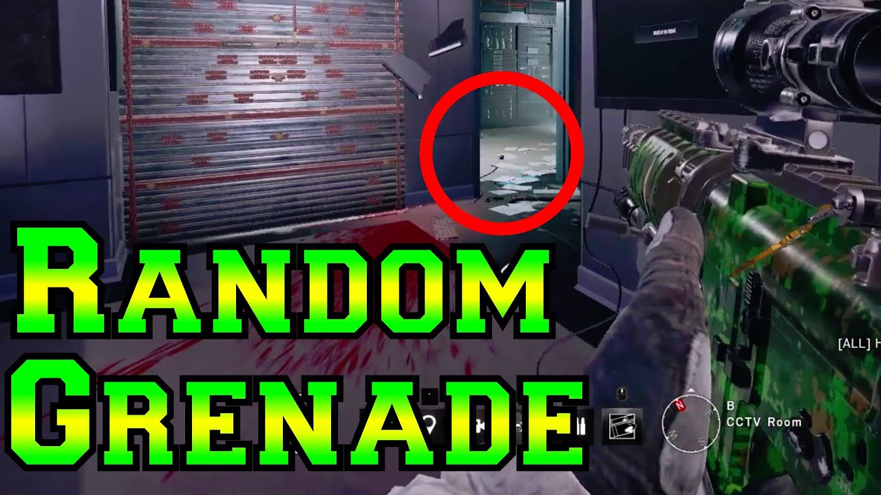 The Most Random Grenade Kill - Rainbow Six Siege