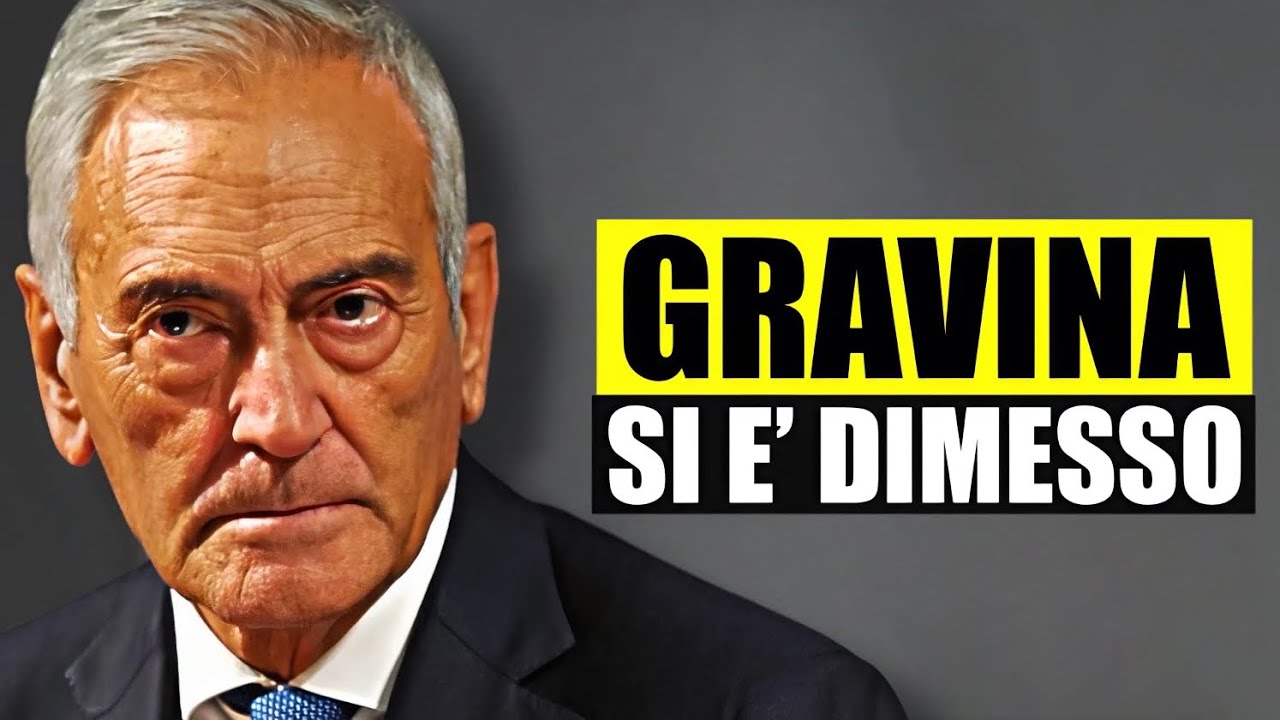 ULTIM'ORA GRAVINA SI &Egrave; DIMESSO DA PRESIDENTE DELLA FIGC: L'ANNUNCIO ARRIVATO POCO FA
