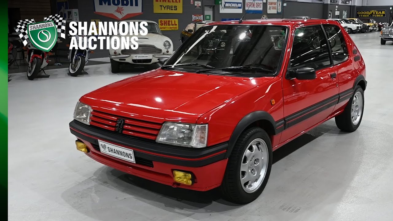 1993 Peugeot 205 GTi Hatchback - 2023 Shannons Summer Timed Online Auction