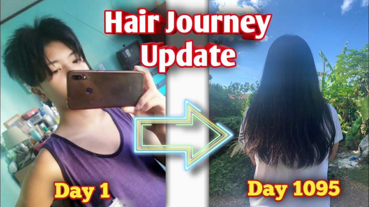 My 3 Years Long Hair Journey-Men (36 months)
