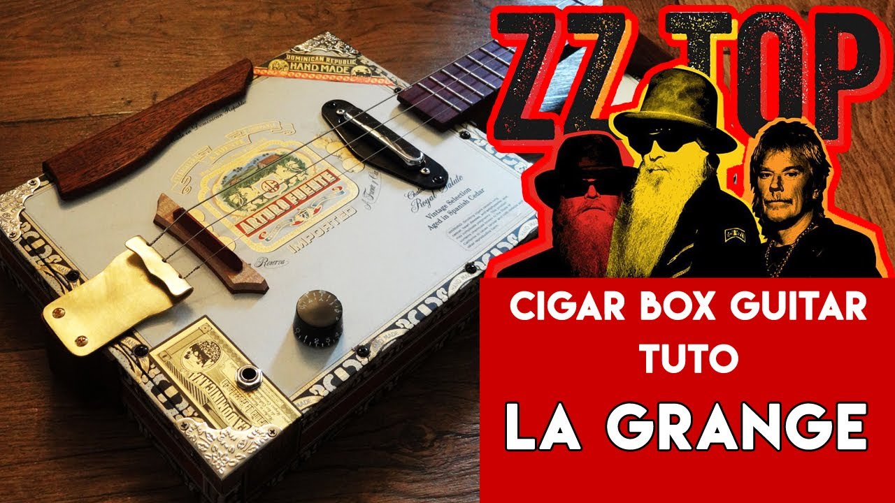 Cigar Box Guitar Tuto -Comment jouer La Grange de ZZTop 