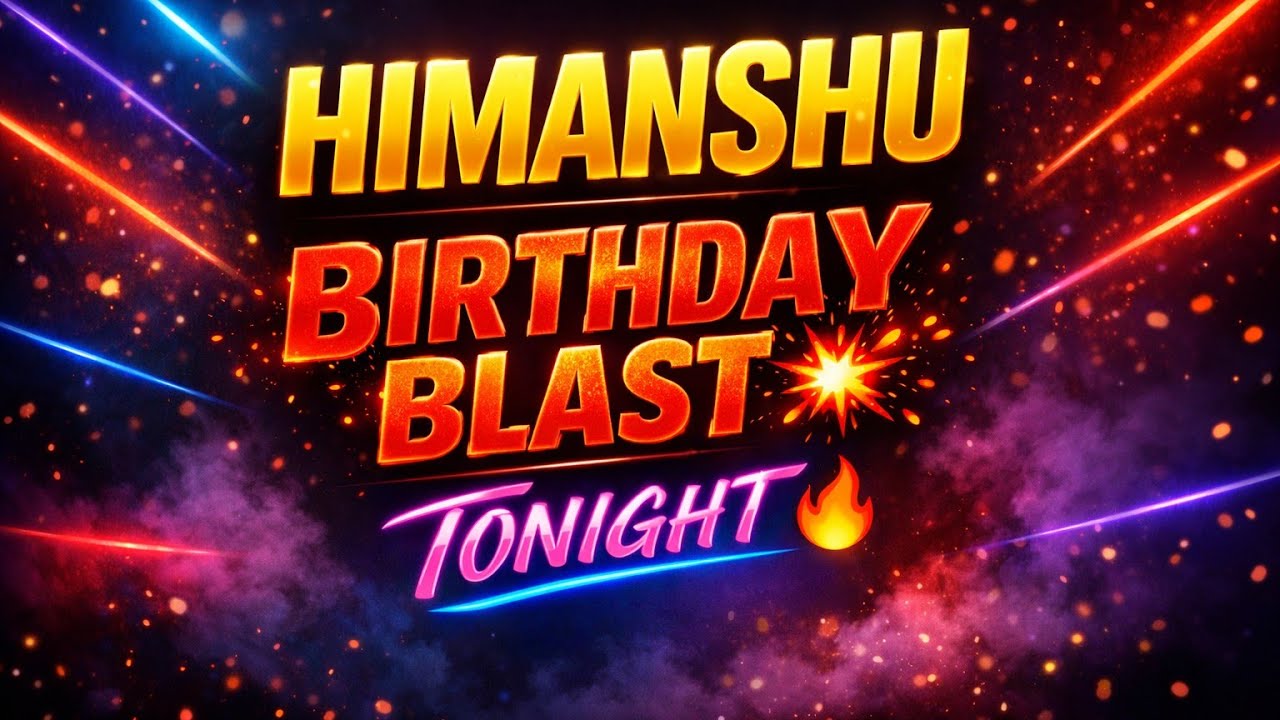 Himanshu Birthday DJ Party Song 🎉 | Happy Birthday Himanshu | Official Song