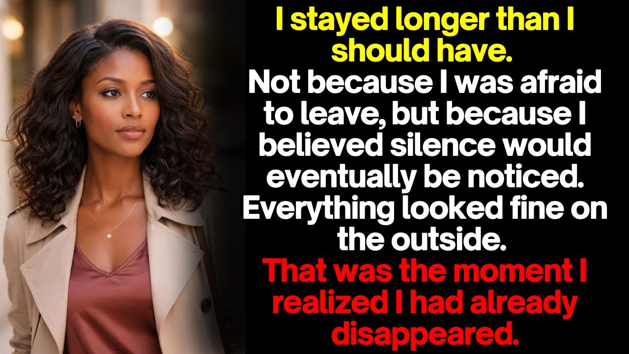 I Stayed Quiet While They Decided Who I Was...