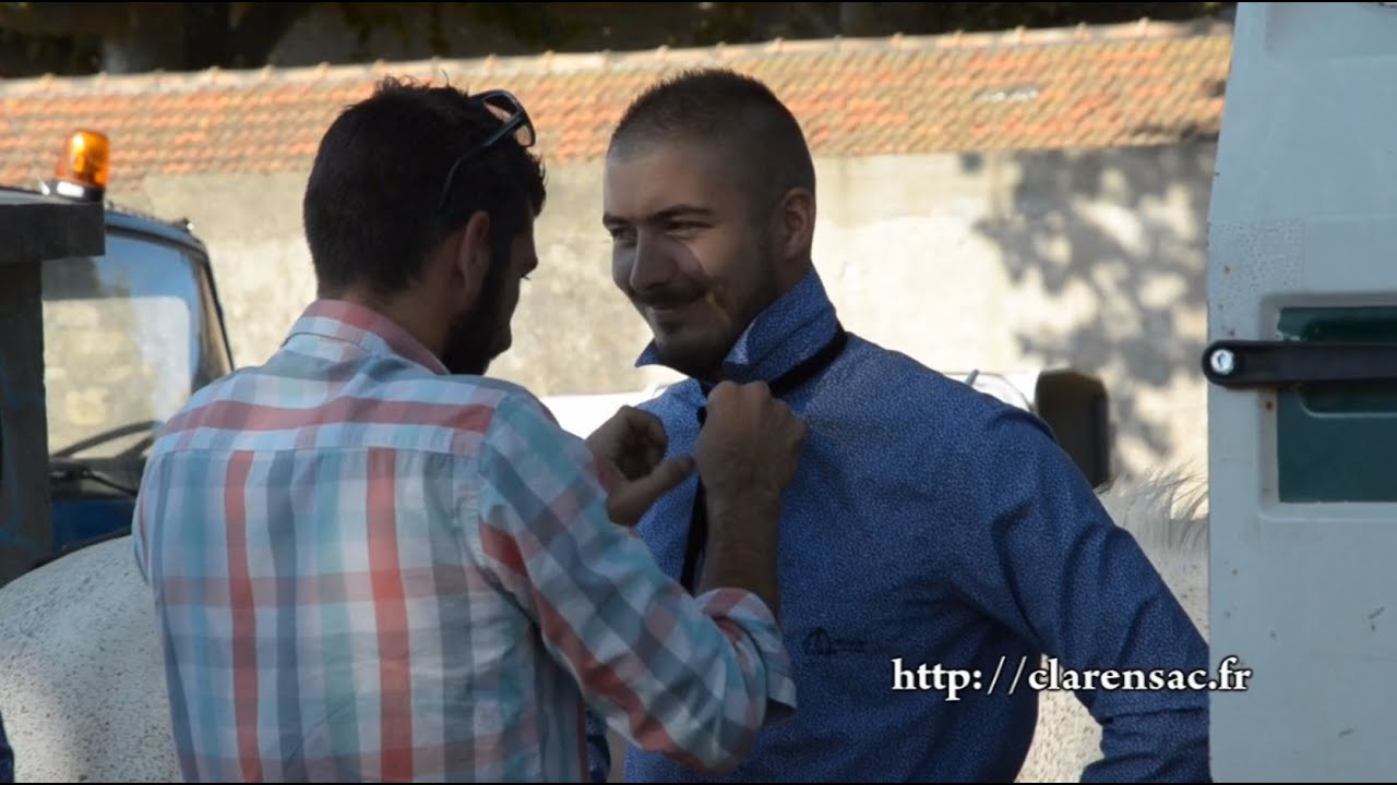 Clarensac Fête Votive 27 août 2016 Concours Abrivado Présentation Manades