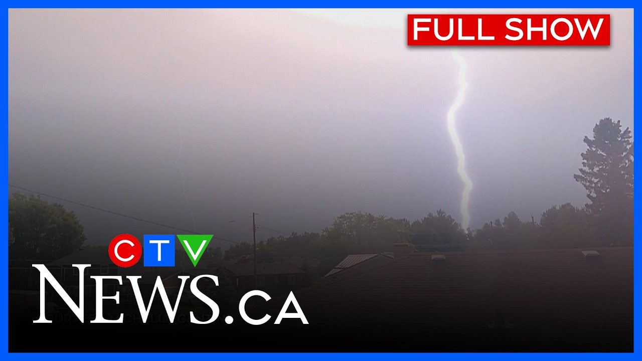 Шторм в Норт-Бэй затопил дома и переполнил канализацию | CTV News Northern Ontario в 18:00 от 28 ...