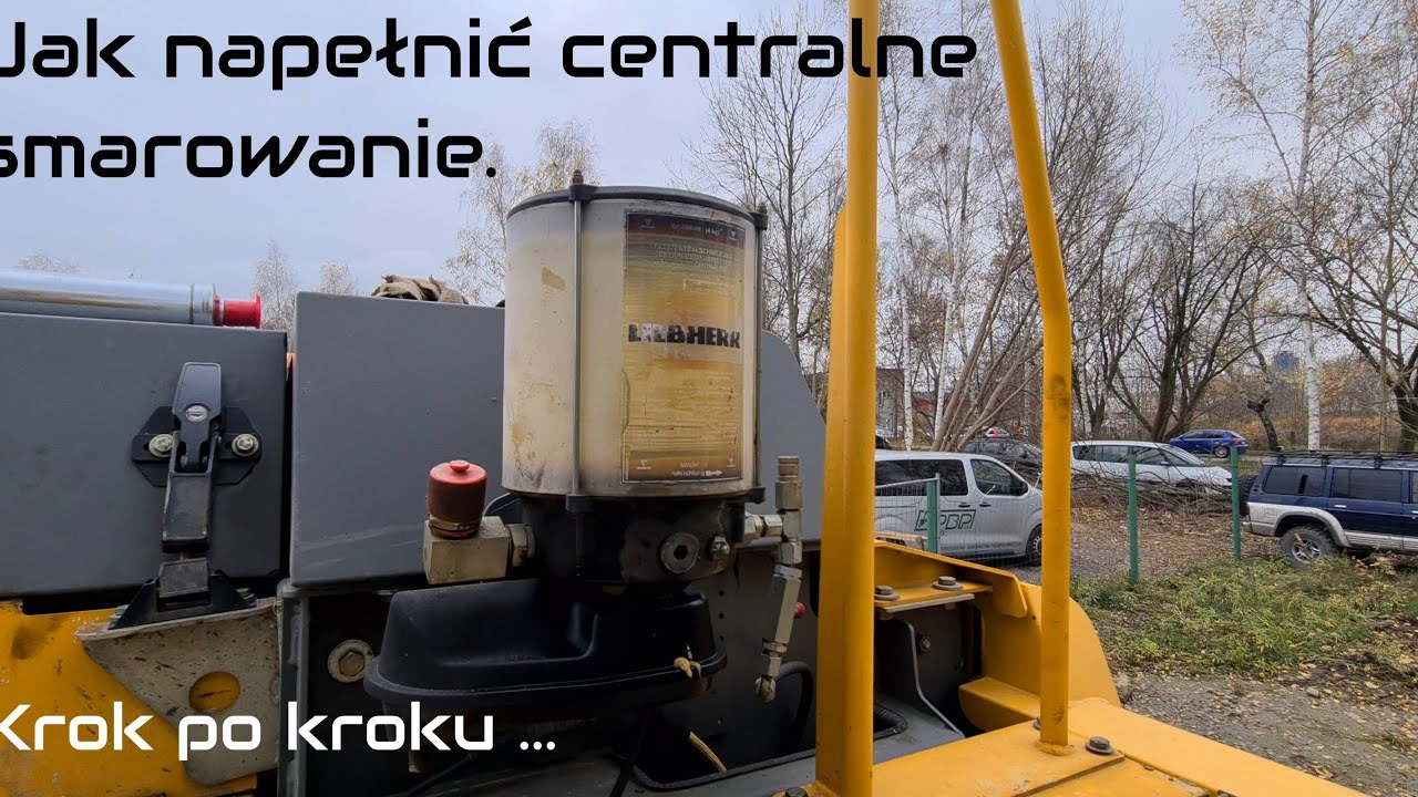Jak napełnić centralne smarowanie . Beka max . Smarownica do centralnego smarowania .