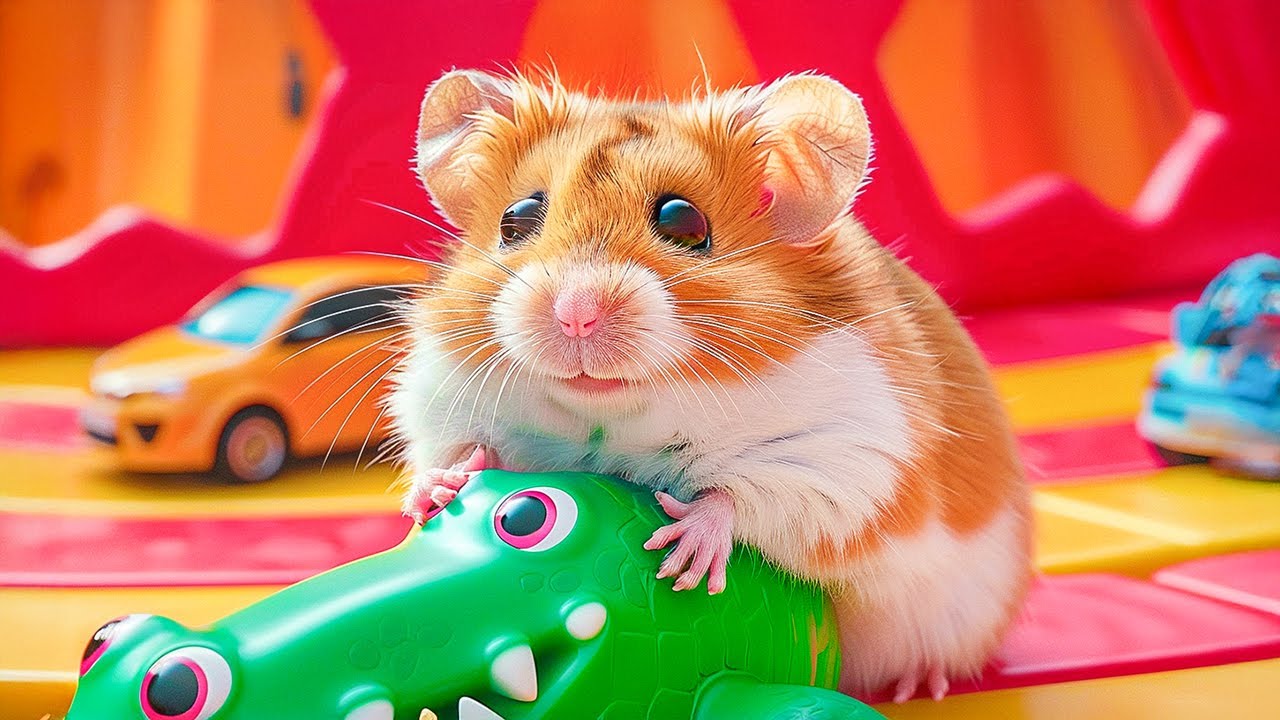 Hamster Escapes from the Fiery Crocodile Maze | Hamster Maze