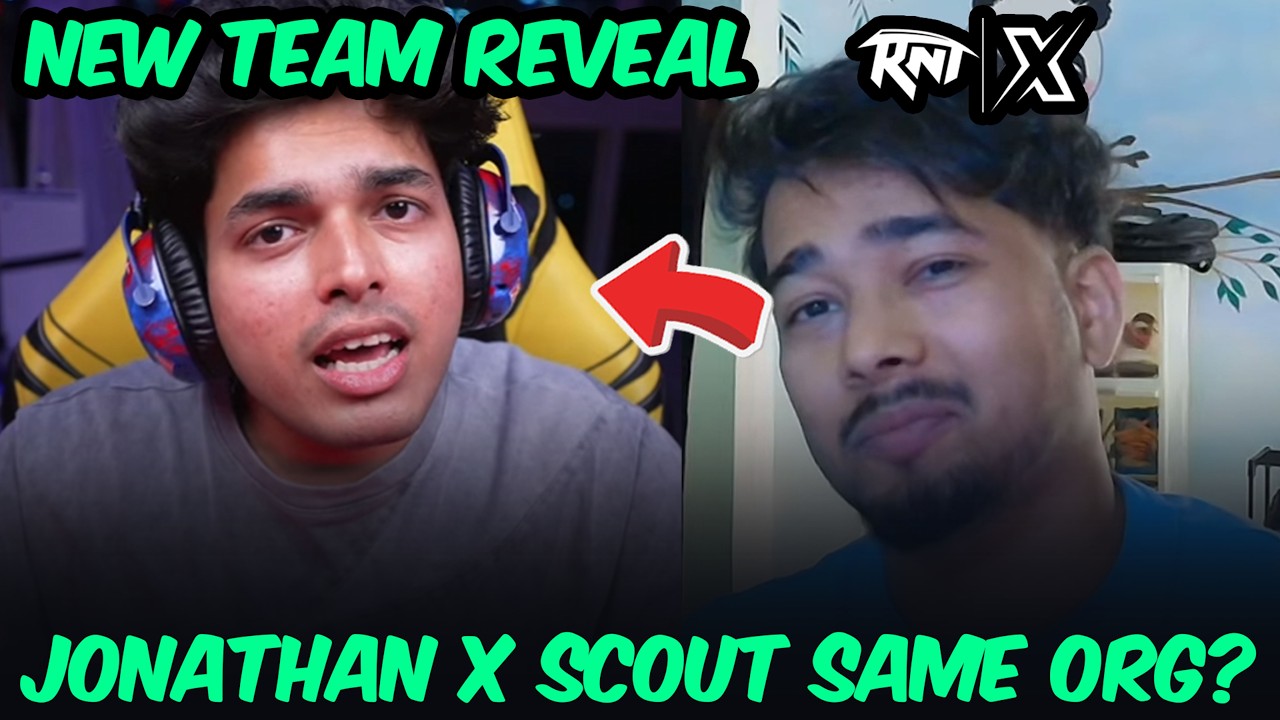Scout Jonathan Same ORG💀 Scout Announced Esports Comeback & New Team😱 Reply RNTX Pain