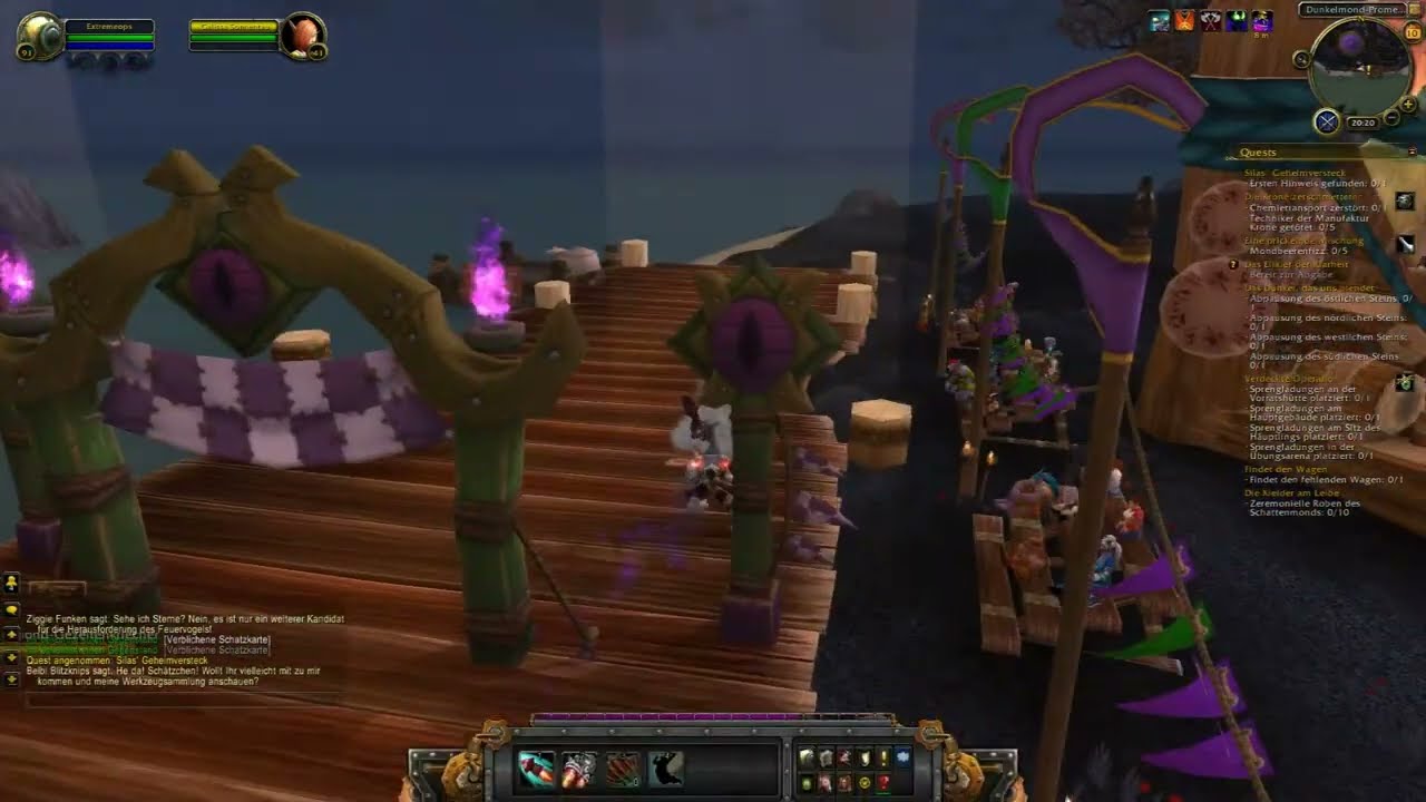 WoW Dunkelmond-Jahrmarkt Gewinnlose