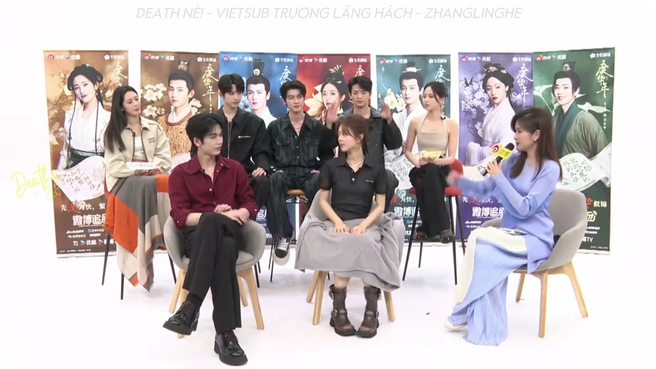 Eng-Vietsub | 020724 | Tuyên truyền phim Độ Hoa Niên - Live Weibo | Trương Lăng Hách, Triệu Kim Mạch
