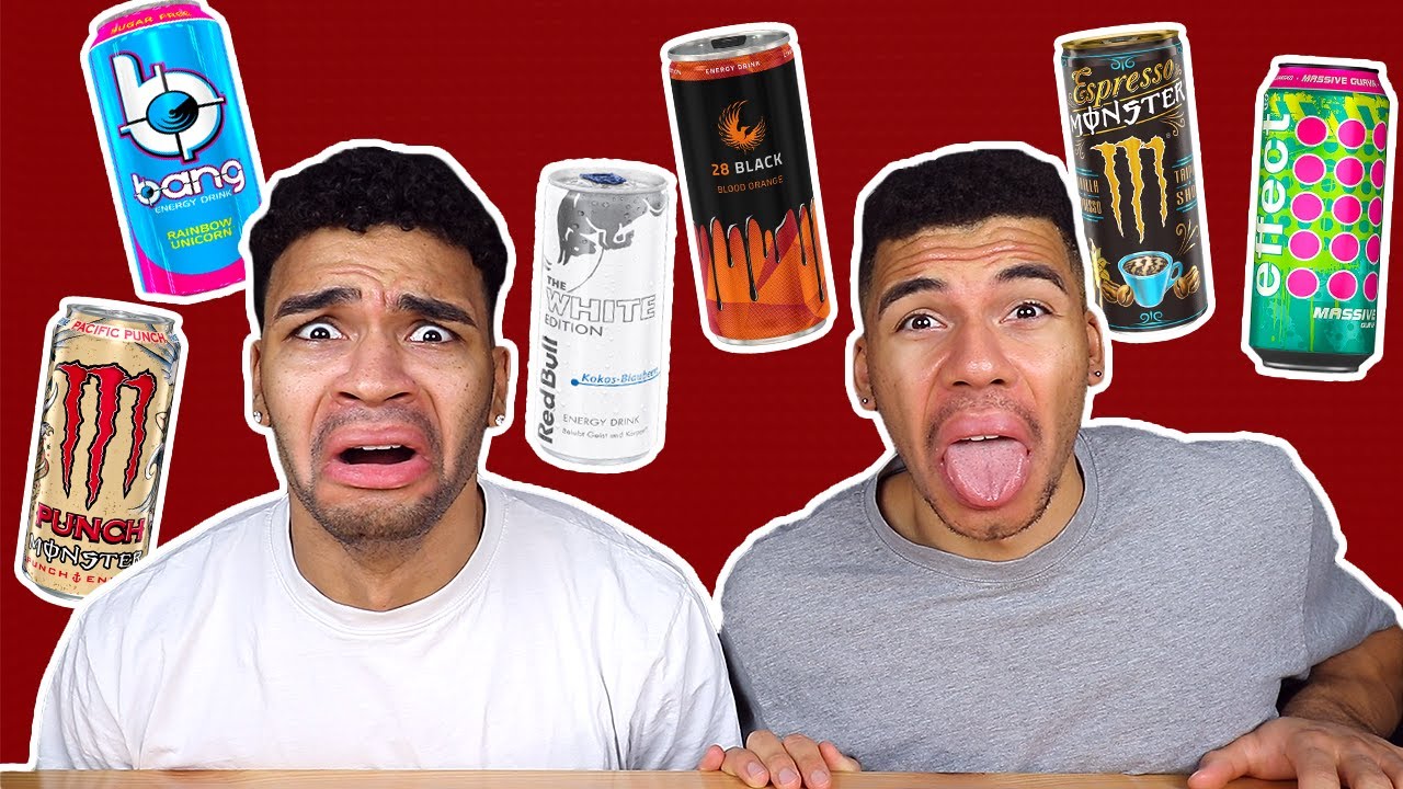 ENERGY DRINKS PROBIEREN WELCHE UNSERE ZUSCHAUER NICHT MÖGEN