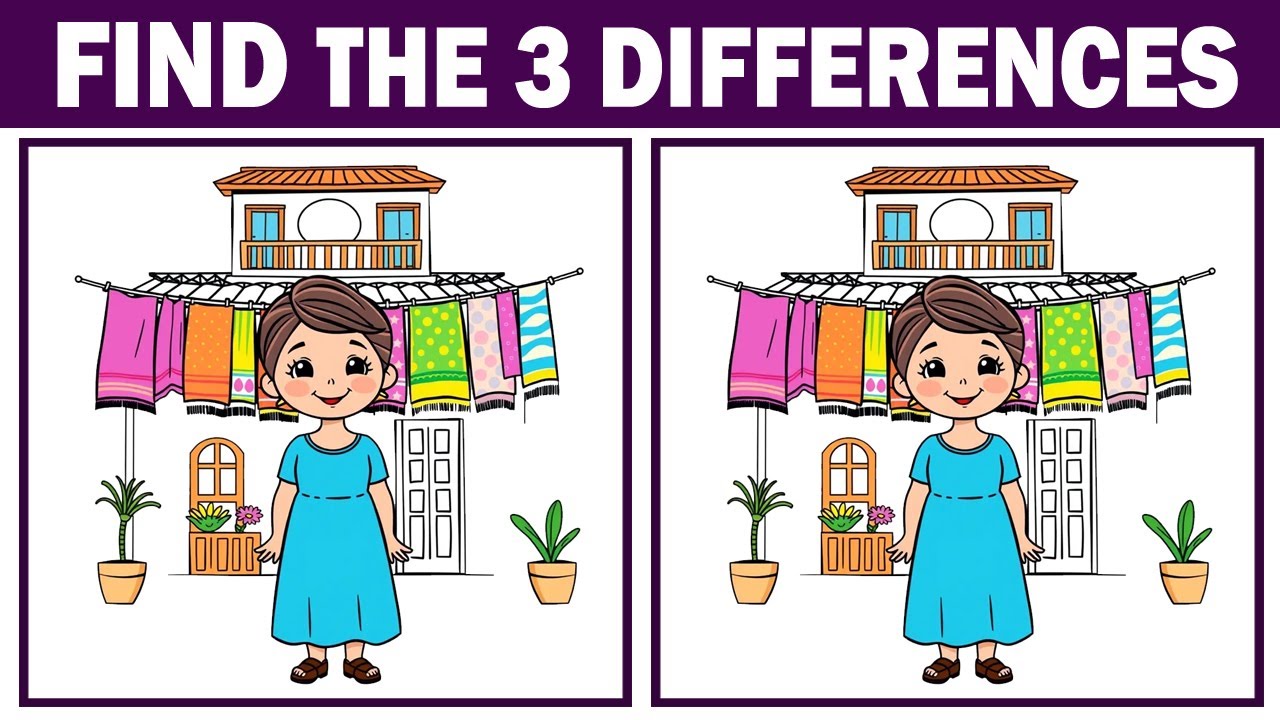 Find The Difference, Find 3 Tricky Differences | Only Genius Can Find | Puzzle Game Challenge#67