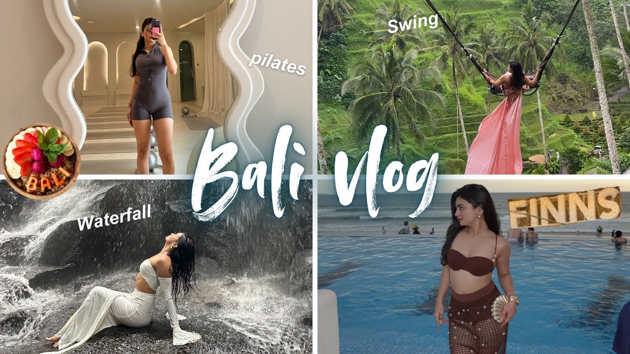 Did all viral things in BALI🇮🇩 // Swing, pilates, beach clubs…