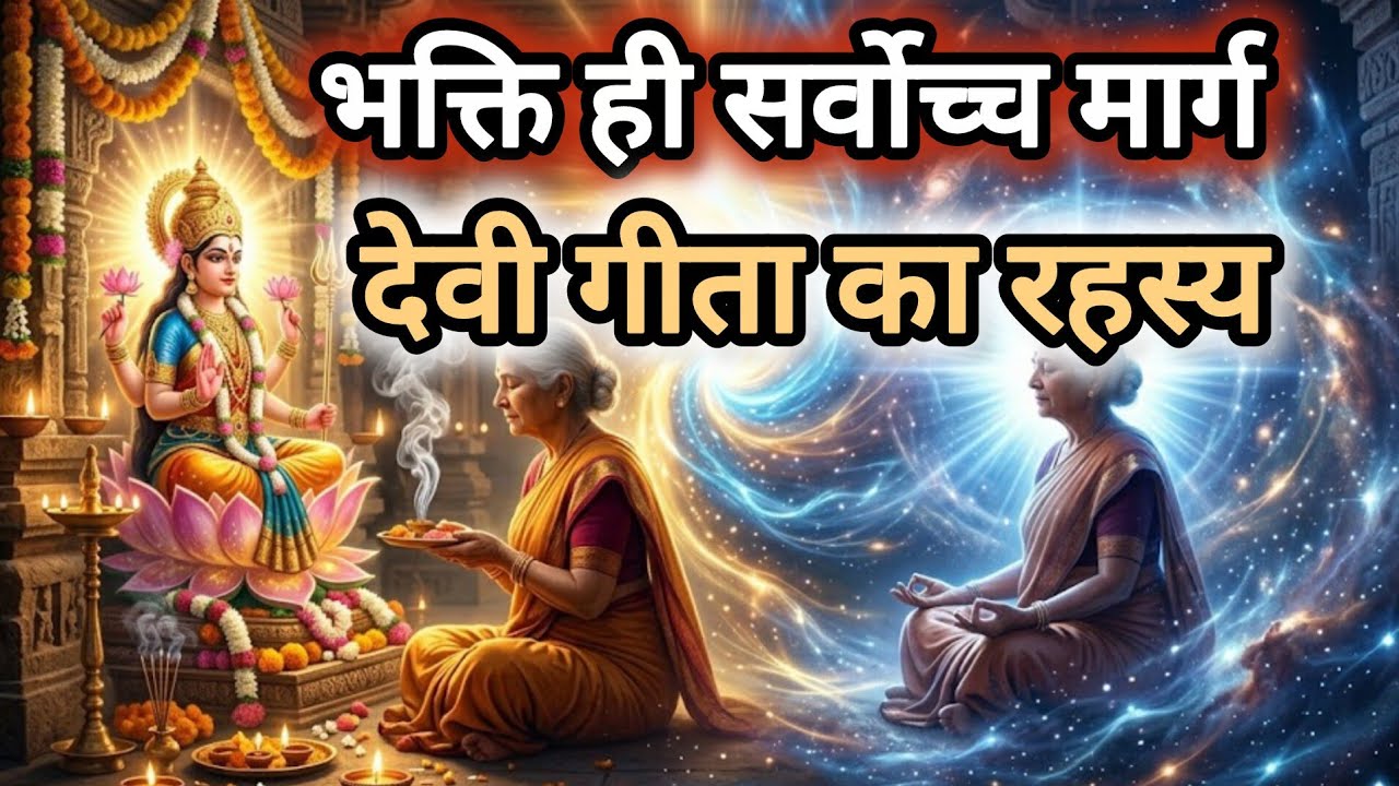 भक्ति ही सर्वोच्च मार्ग है | Devi Gita Updesh | Divine Message | Spiritual Awakening Hindi | #Bhakti