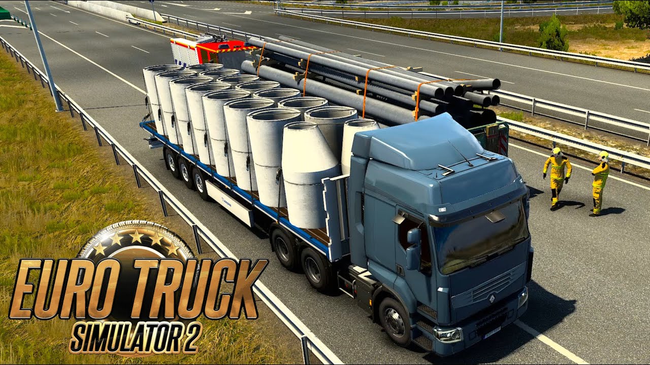 Бетонные кольца. Пуэртольяно - Вильярреаль ➣ Euro Truck Simulator 2. #142 | Logitech G29