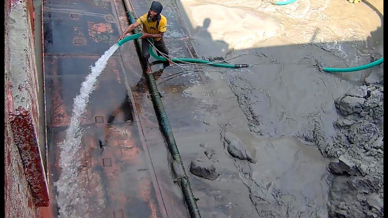 Incredible Raw Power: Using a Water Cannon to Move Tons of Sand! | Sand Flow Chronicles