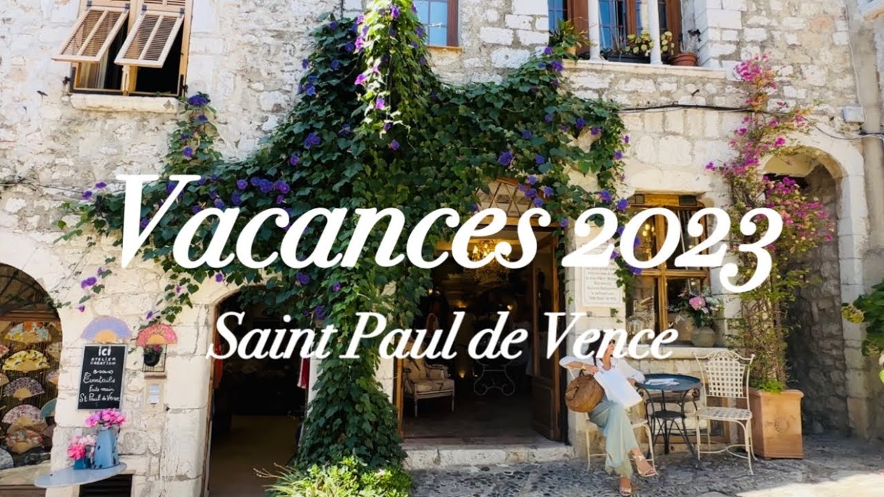【食いしん坊日仏家族の夏休みPart 2☀️🇫🇷美しい中世の町サン・ポール・ド・ヴァンスへ遠足！】