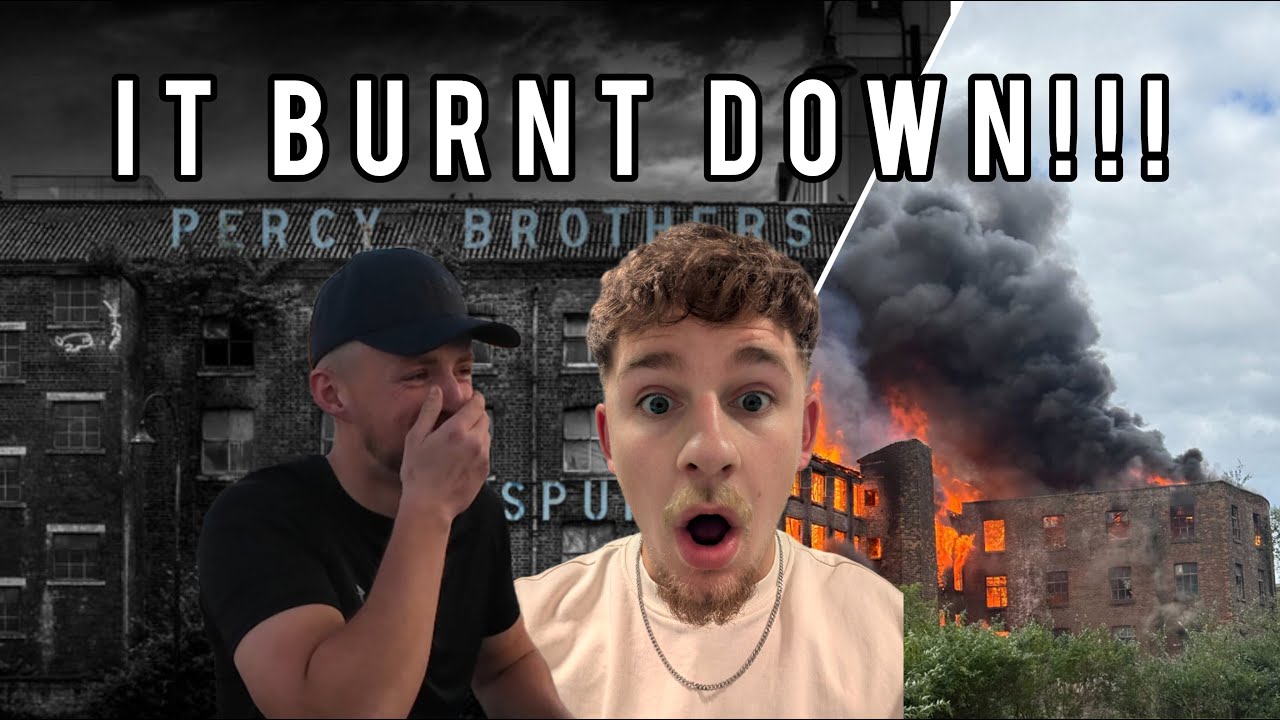We Went To The Hotspur Press Abandoned Building And It Burnt Down