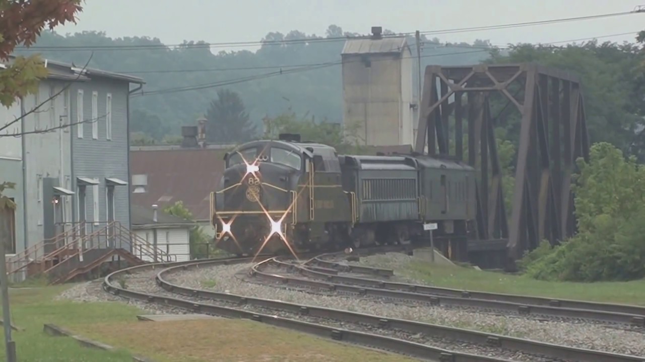 Cheat Mountain Salamander Scenic Train Ride Elkins WV,2017
