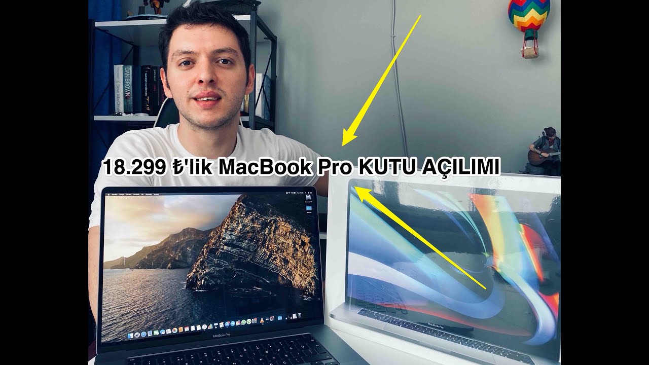 18.299₺ DEĞERİNDE MACBOOK PRO 16'' KUTU AÇILIMI