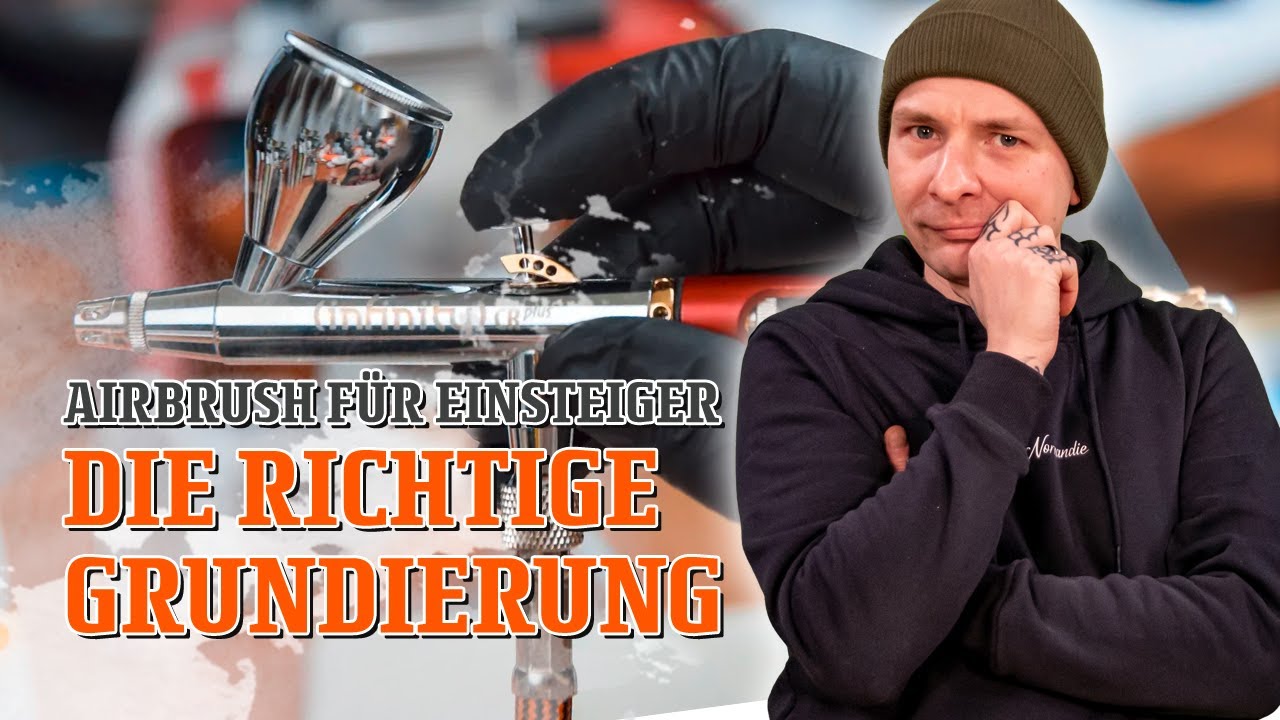 Miniaturen GRUNDIEREN mit der Airbrush | Airbrush für Einsteiger | Folge 19