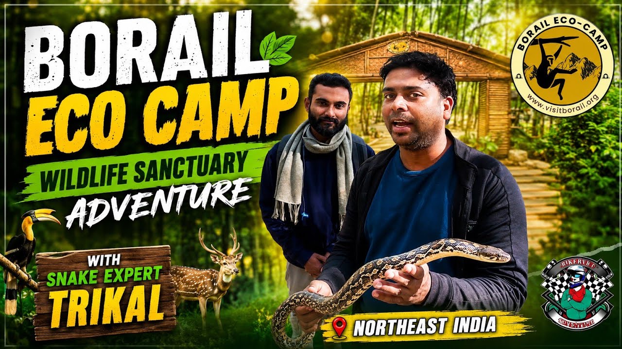 Borail Eco Camp | Borail Wildlife Sanctuary | Northeast @bikerved