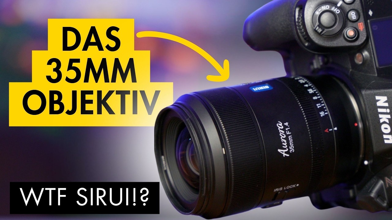 Dieses 35mm f/1.4 schließt endlich die wichtigste Lücke im Nikon Z System – Sirui überrascht!
