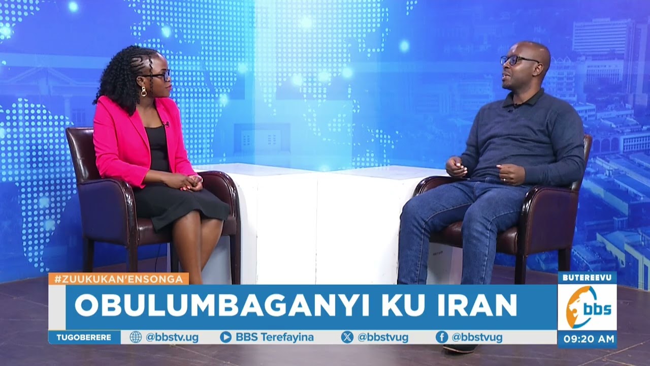 Dr. Sam Kazibwe aleese ebyama eby’omunda ku lutalo lwa Iran
