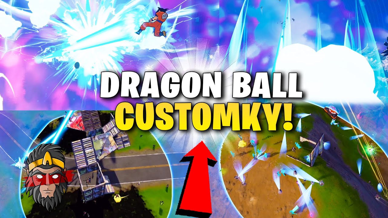 DRAGON BALL CUSTOMKYA S FANOU&Scaron;KY VE FORTNITE!