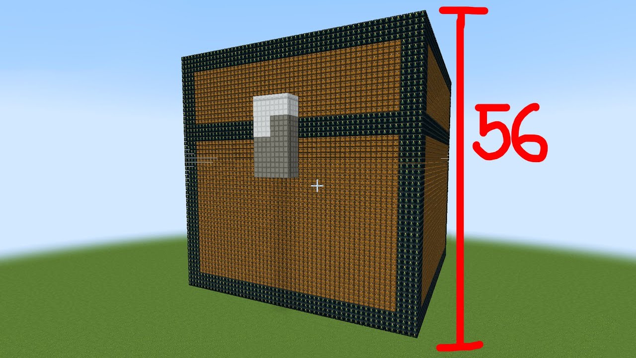 largest chest made out of chests in minecraft