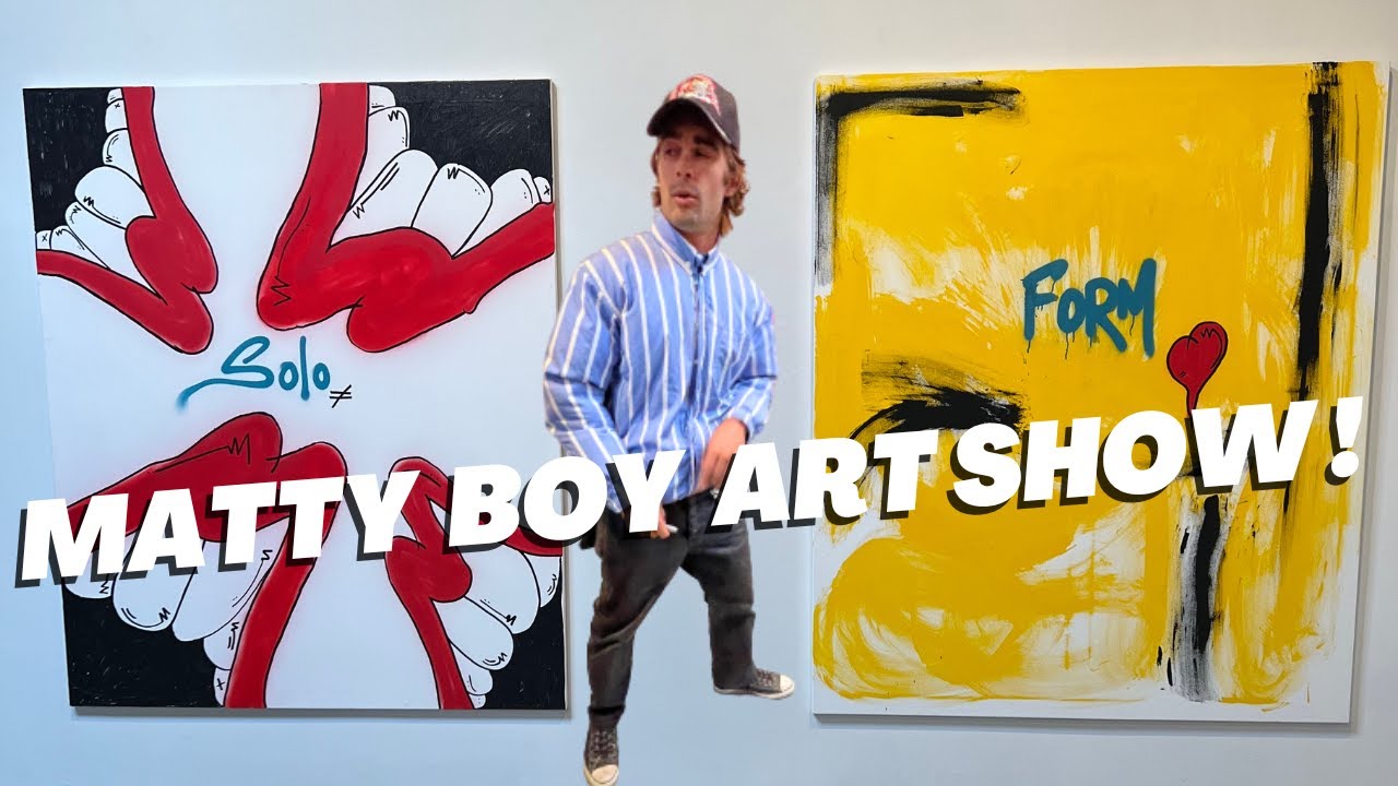WE CRASHED MATTYBOY'S LA ART SHOW