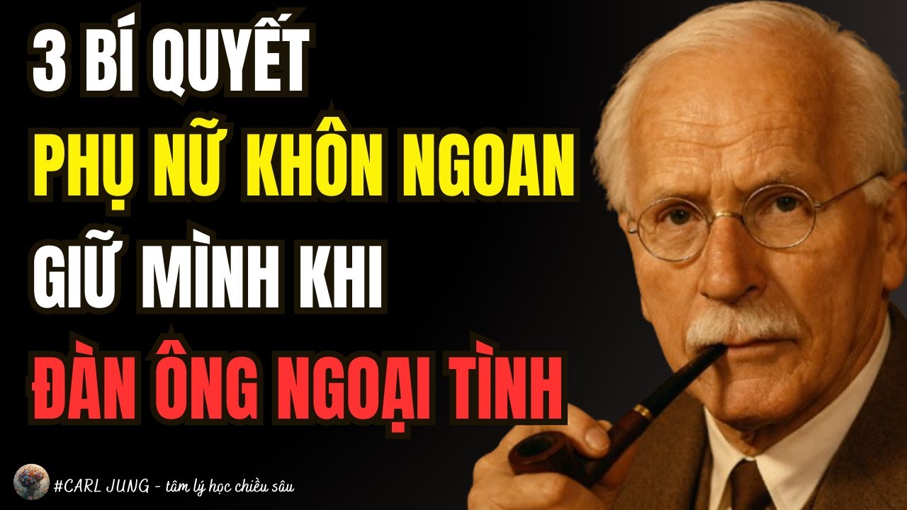 Carl Jung | Phụ Nữ Khôn Ngoan Khi Đàn Ông Ngoại Tình: 3 Quy Tắc Vàng Bạn Phải Biết
